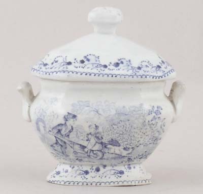 Toy 'Soup Tureen c1845